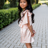 The Blush Victorian Floral Skirt & Top