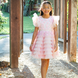 Cotton Candy Bloom Dress