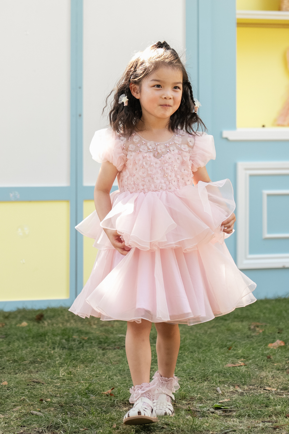 pink rosette dress Rosette Pink Pleated Mini Dress - FINAL SALE Small | Women's Online Boutique | Boho Chic Style