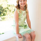 Applewyn Feather Bow Dress