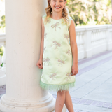 Applewyn Feather Bow Dress
