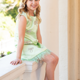 Applewyn Feather Bow Dress