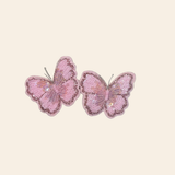 Butterfly Heirloom Clips - Pink