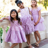 The Violet Petal Dress