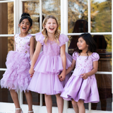 The Violet Petal Dress