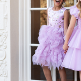 Wisteria Ruffle Dress