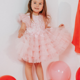 Cotton Candy Bloom Dress