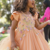 Peach Meadow Bloom Dress