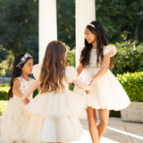 Ivory Garden Dress