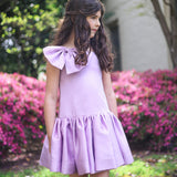 Lilac Whimsy Bow Dress
