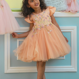 Peach Meadow Bloom Dress