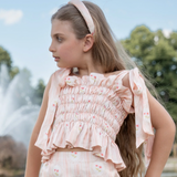 Blush Victorian Floral Skirt & Top