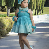 Aqua Reverie Ombre Dress