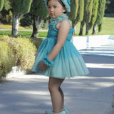 Aqua Reverie Ombre Dress