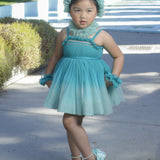 Aqua Reverie Ombre Dress