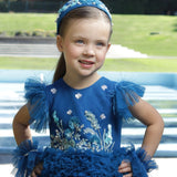 Cobalt Bloom Headband