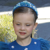 Cobalt Bloom Headband
