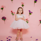 Pearl Whispers Tutu Dress