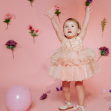 Rosy Ruffle Dress
