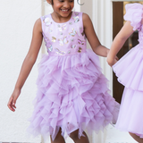 Wisteria Ruffle Dress