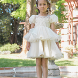 The Ivory Petal Flower Girl Dress