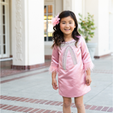 Blush Macaron Dress